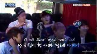 ENGSUB 130627 Eunhyuks disagreement when Ryeowook calls Siwon dad [upl. by Tevlev517]