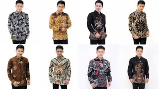 29 Model Kemeja Batik Pria Lengan Panjang Motif Terbaru [upl. by Annaeerb]