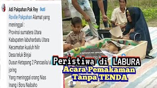 TERNYATA PERISTIWANYA DI LABUHAN BATU UTARA  ACARA ADAT BATAK TANPA TENDA batak danautoba [upl. by Aiykan873]