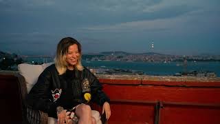 Penny Darko Interview at a legendary roof ISTANBUL [upl. by Rezzani]