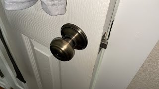 Fancy SCHLAGE Residential Door Knob [upl. by Vanhomrigh]