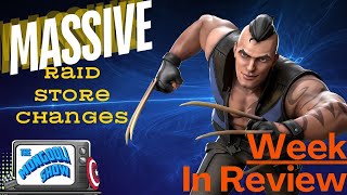 The Raid store just got SO MUCH BETTER Build NOW for OLD MAN LOGAN trials Marvel Strike Force [upl. by Anastas]