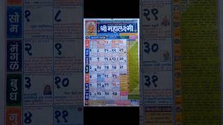 Mahalaxmi Calendar 2024 Marathi [upl. by Otte]