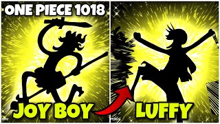 ONE PIECE 1018  ¡¿EL LEGENDARIO JOY BOY [upl. by Elocyn]