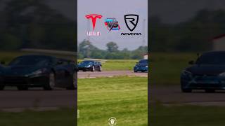 Rimac Nevera VS Tesla model S Plaid in Drag race tesla rimac models racing Tesla VS Rimac [upl. by Eelegna]