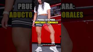 🔥 PRUEBA ESTOS EJERCICIOS para ADUCTORES y FEMORALES en CASA 🏠 shorts [upl. by Amann340]