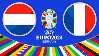 EURO 2024 · Niederlande – Frankreich · Fussball EM Highlights EA FC  PS5  4K  UHD  21 [upl. by Navaj]