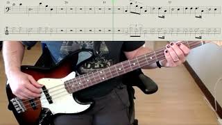 Minish Cap  Minish Village Bass Cover Playalong Tab [upl. by Pruter]