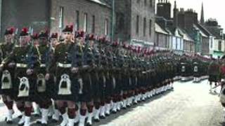 Highland Laddie The Royal Scots Dragoon Guards [upl. by Ahsinev]