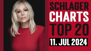 Schlager Charts Top 20  11 Juli 2024 [upl. by Aneerahs596]