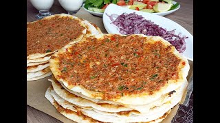 Lahmacun Tarifi  Hatice Mazı ile Yemek Tarifleri [upl. by Byrd]