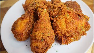 HOW TO MAKE BUTTERMILK FRIED CHICKEN  BEST CRISPY FRIED CHICKEN RECIPE [upl. by Atarman776]