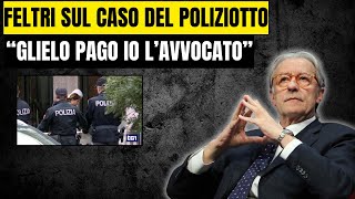 FELTRI DIFENDE IL POLIZIOTTO DI VERONA E ATTACCA LE POLITICHE SULLIMMIGRAZIONE DIBATTITO INFUOCATO [upl. by Melisent169]