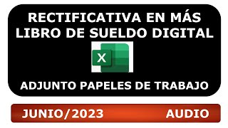 RECTIFICAR LIBRO DE SUELDOS DIGITAL F 931 AFIP EXCEL ✅ [upl. by Nodnas]