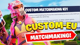 🔴REAL CUSTOMS FORNITE LIVE🔴 EU CUSTOM MATCHMAKING SOLODUOSQUAD FORTNITE SCRIMS LIVE [upl. by Retsae]