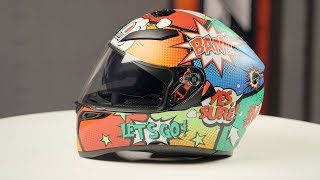 AGV K3 SV Balloon Helmet Review at RevZillacom [upl. by Eiral]