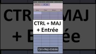 Créer un calendrier annuel avec une formule Excel ultrarapide [upl. by Ayikaz]