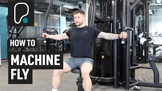 How To Use The Chest Fly Machine [upl. by Geilich]