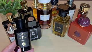 MY VANILLA FRAGRANCES FOR COLDER WEATHER FALLWINTER [upl. by Hal]