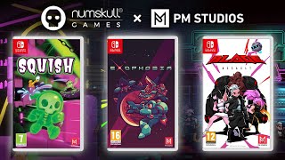 Three new titles from Numskull Games amp PM Studios [upl. by Hayalat937]