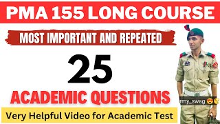 PMA 155 Most Important Academic Questions  Pma long course Academic Test experience and Notes [upl. by Octavius977]