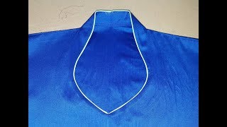 High Neck Collar Halter Neck Cutting and Stitching [upl. by Ambrogino]