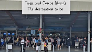 Jam Packed Airport todayProvidenciales International Airport Turks and Caicos Islands [upl. by Htebasil]