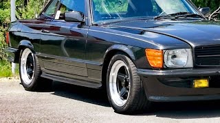 R107 MercedesBenz 500 SL AMG sportly roadster 1985 [upl. by Qulllon]