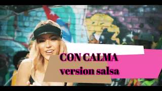 CON CALMA KARAOKE SALSA MANDINGA [upl. by Bink]