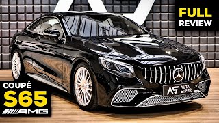 2020 MERCEDES S65 AMG Coupé NEW FACELIFT V12 S Class FULL Review BRUTAL Sound Exhaust Interior [upl. by Stephenson]