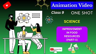 CBSE Class 9  Biology  Improvement in Food Resources  PartII  Animation  in English [upl. by Claudius]