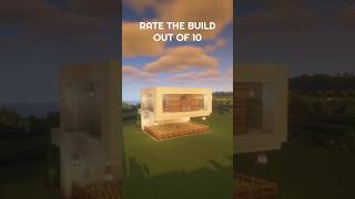 Small Minecraft Modern 🏠House minecraft shorts timelapse cinematics [upl. by Adina]