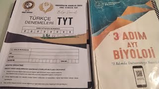 YKS ÇALIŞMA GÜNLÜĞÜM YKSYE YAKLAŞIYORUZ BASMAYA DEVAM yks2024 [upl. by Lotta]