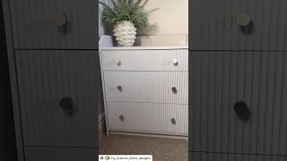 DIY IKEA Upcycle Transform Bedside Cabinet with our Fluted Panelling  myeclectichome Collab [upl. by Nonnac]