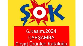 ŞOK Marketler 6Kasım2024 ÇARŞAMBA Kataloğu Fırsat Ürünleri [upl. by Abeh208]