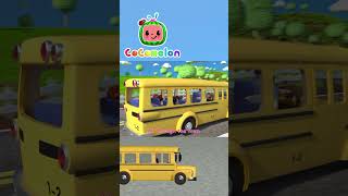 Wheels on the Bus Shorts  CoComelon Nursery Rhymes and Kids Songs [upl. by Ellehcirt]