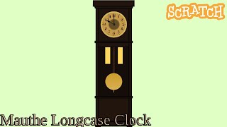 Longcase Clock Mauthe GongStrike  Scratch Project 64 [upl. by Juline]