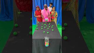 Best family ball roll challenge game shorts [upl. by Zsa Zsa]