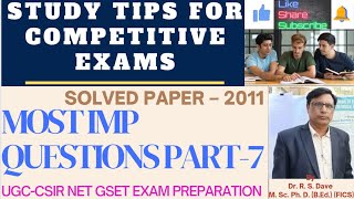 Important Que For Competitive Exam  Part7 [upl. by Edahs328]