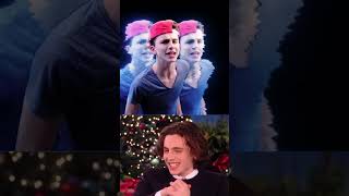 Timothée Chalamet reacts to his viral Statistics videoshorts timothéechalamet hollywood actor [upl. by Merla]