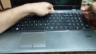 HP Probook 4540s Keyboard Disassemble  Replacement [upl. by Oigimer306]