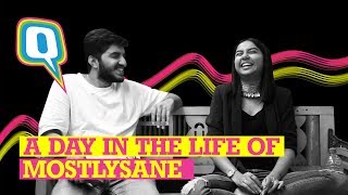 Offline With an Internet Star A Day in the Life of MostlySane aka Prajakta Koli  Quint Neon [upl. by Assilav]