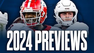 Georgia Football amp Texas Football 2024 Previews [upl. by Eade]