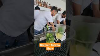 Barmen Mohito Show shortsvideo [upl. by Naniac344]