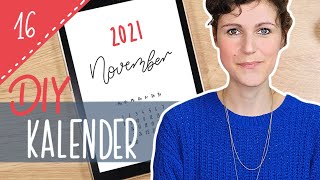 DIY WANDKALENDER schnell und minimalistisch  Geschenkidee [upl. by Dionis]