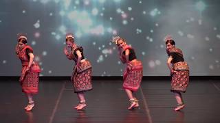 Sambalpuri Indian folk dance by Russian girls in Macedonia [upl. by Nus]