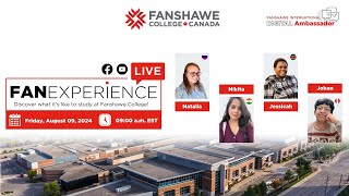 FANExperience LIVE  August 2024  Study in Canada Tips Tricks and Insights [upl. by Ttelracs]