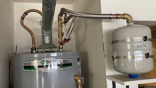 Comparing Pressure Fluctuations Before and After Installing Thermal Expansion Tank to Water Heater [upl. by Link]