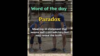 Word of the Day Paradox  English Planet 🌍  Improve Your English englishplanet786 shortquot [upl. by Bowerman]