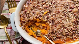 The BEST Ever Sweet Potato Casserole [upl. by Walkling564]